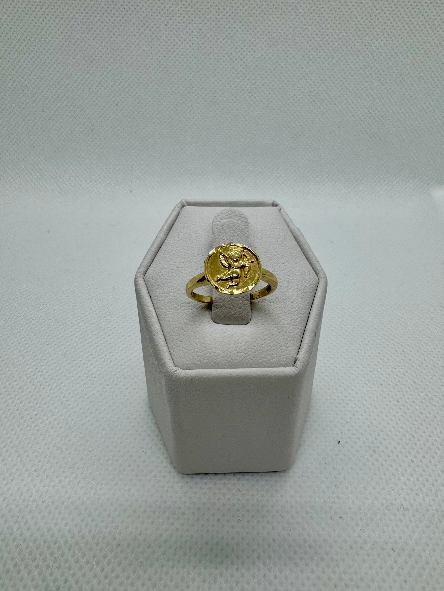 14K Angel Pinky Ring