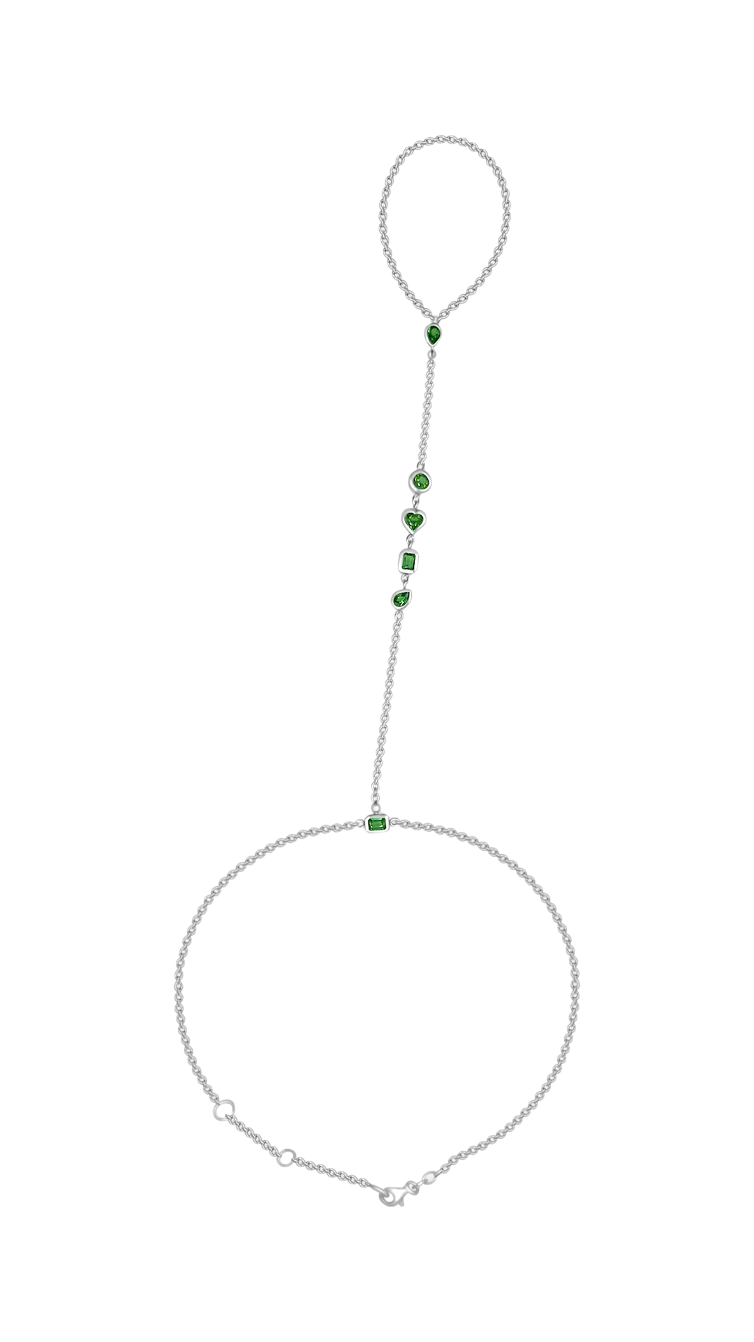 Silver Distant Blessing Handchain