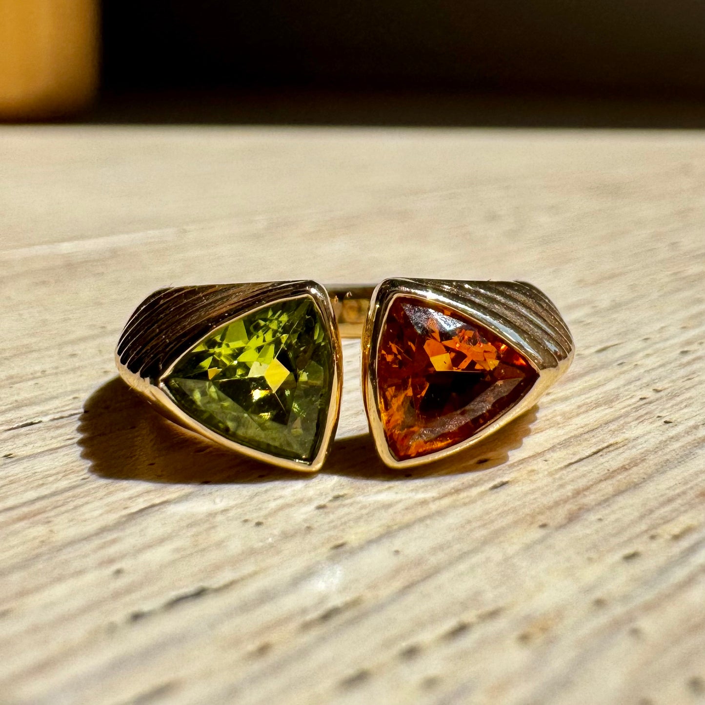 14K Divinity Duo in Peridot & Citrine (Sample)