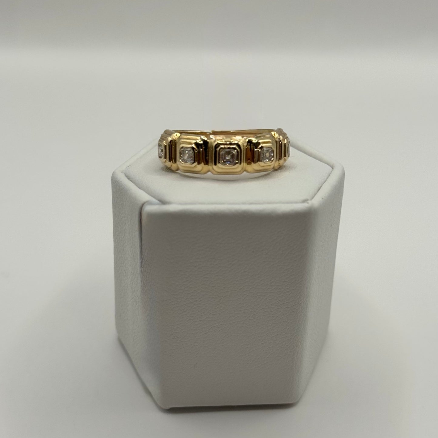 Sacred Halo Band in Lab Diamond - In Stock